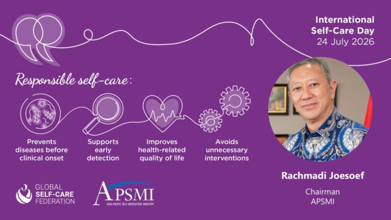 APSMI Calls For Stronger Health Literacy As The Foundation For Responsible Self-Care Across Asia
