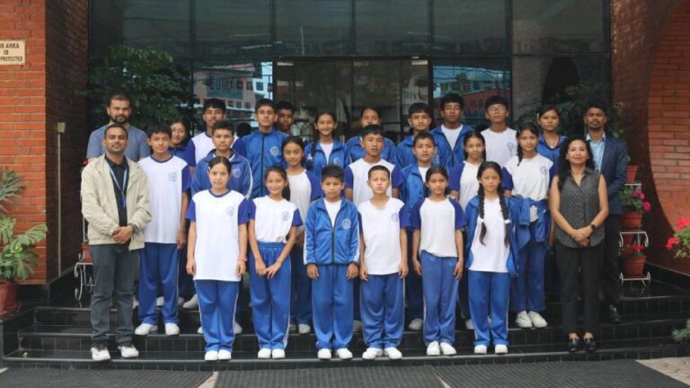 Sanskriti International School and Panchakanya Secondary School partner for community students' wellbeing