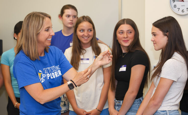 Ask an Antelope: Sara Bruner helps students discover healthcare careers