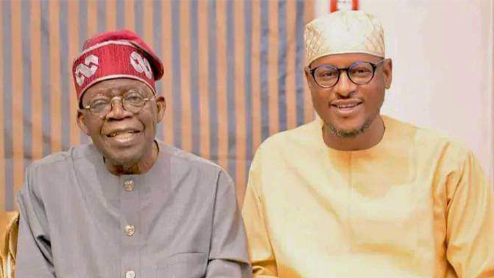 Tinubu with Radda