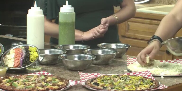 Turning pizza into a protein