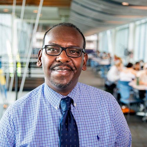 A photo portrait of Professor Yassir AbdelRazig