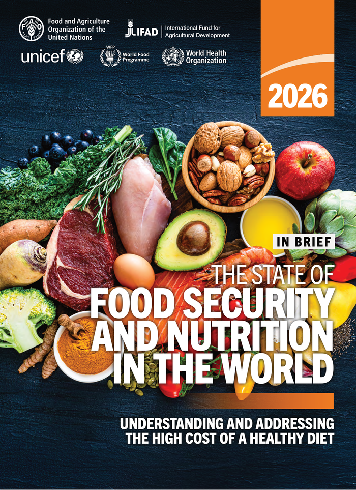 The State of Food Security and Nutrition in the World (SOFI) Report 2026 – Understanding and addressing the high cost of a healthy diet The State of Food Security and Nutrition in the World (SOFI) Report 2026 - Understanding and addressing the high cost of a healthy diet
