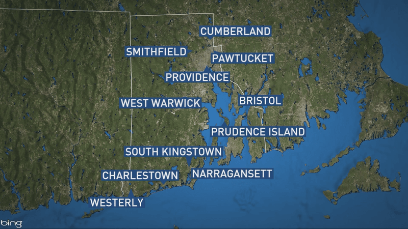 Towns which have established a mobile health program. (WJAR)