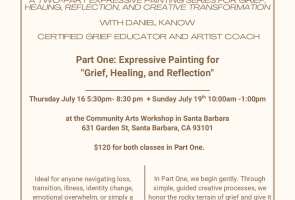 Art4Grief & Meaning: Expressive Painting Part 1 and Part 2