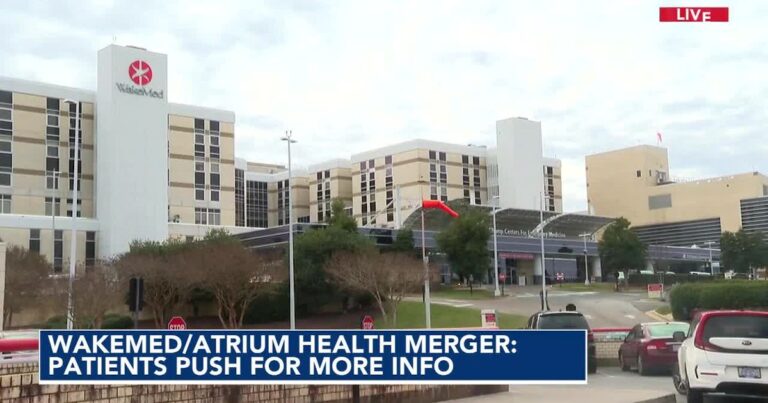 WakeMed-Atrium Health merger: Public shares comments at Monday meeting in Raleigh