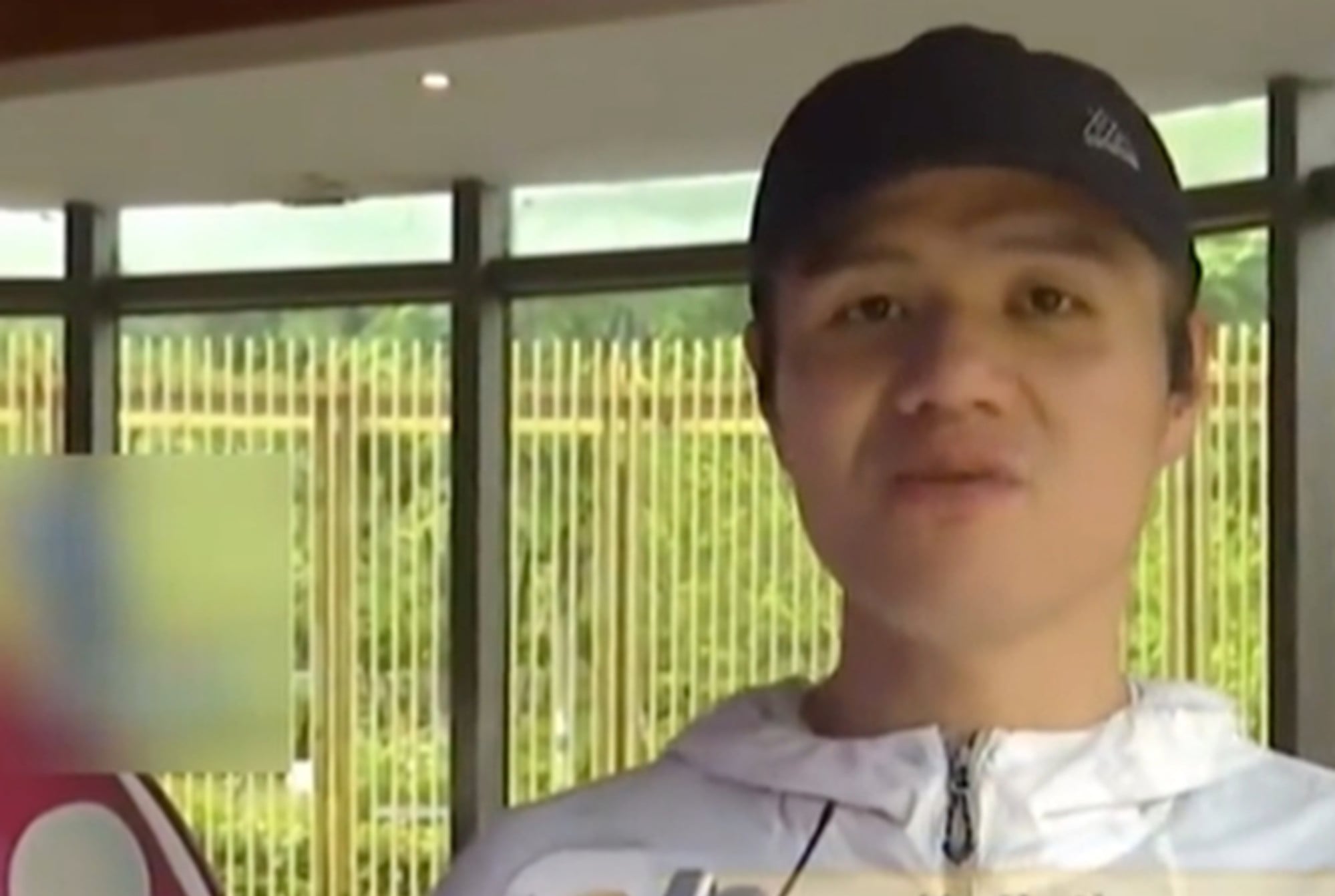 Hoping to find a solution, Shi, above, had taken his story to a popular consumer affairs programme on Zhejiang TV, aiming to win back access to his local gym. Photo: Handout