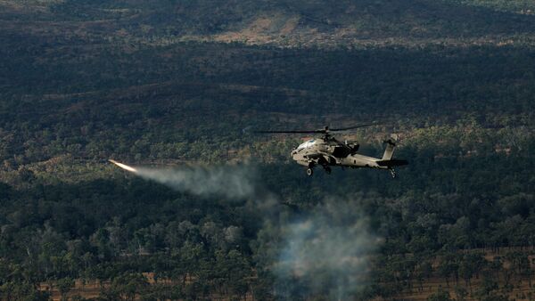 Australian Apaches conduct first live Australian Apaches conduct first live