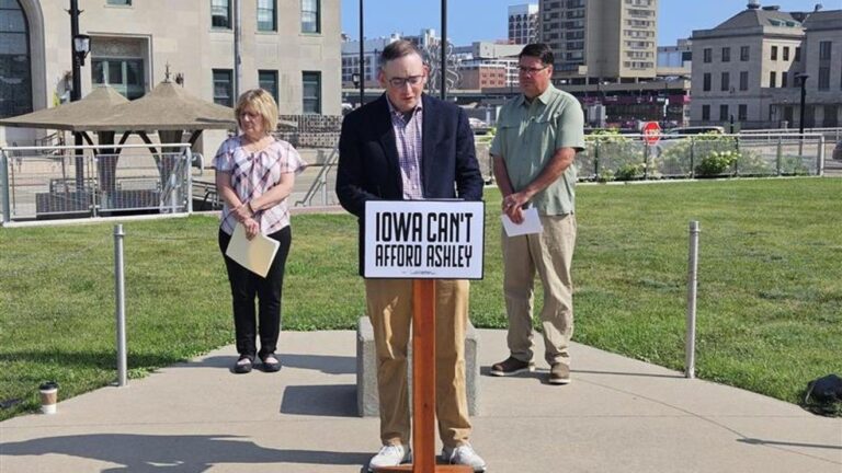 Democrats, Hinson campaign clash over health care record in Iowa's race for U.S. Senate
