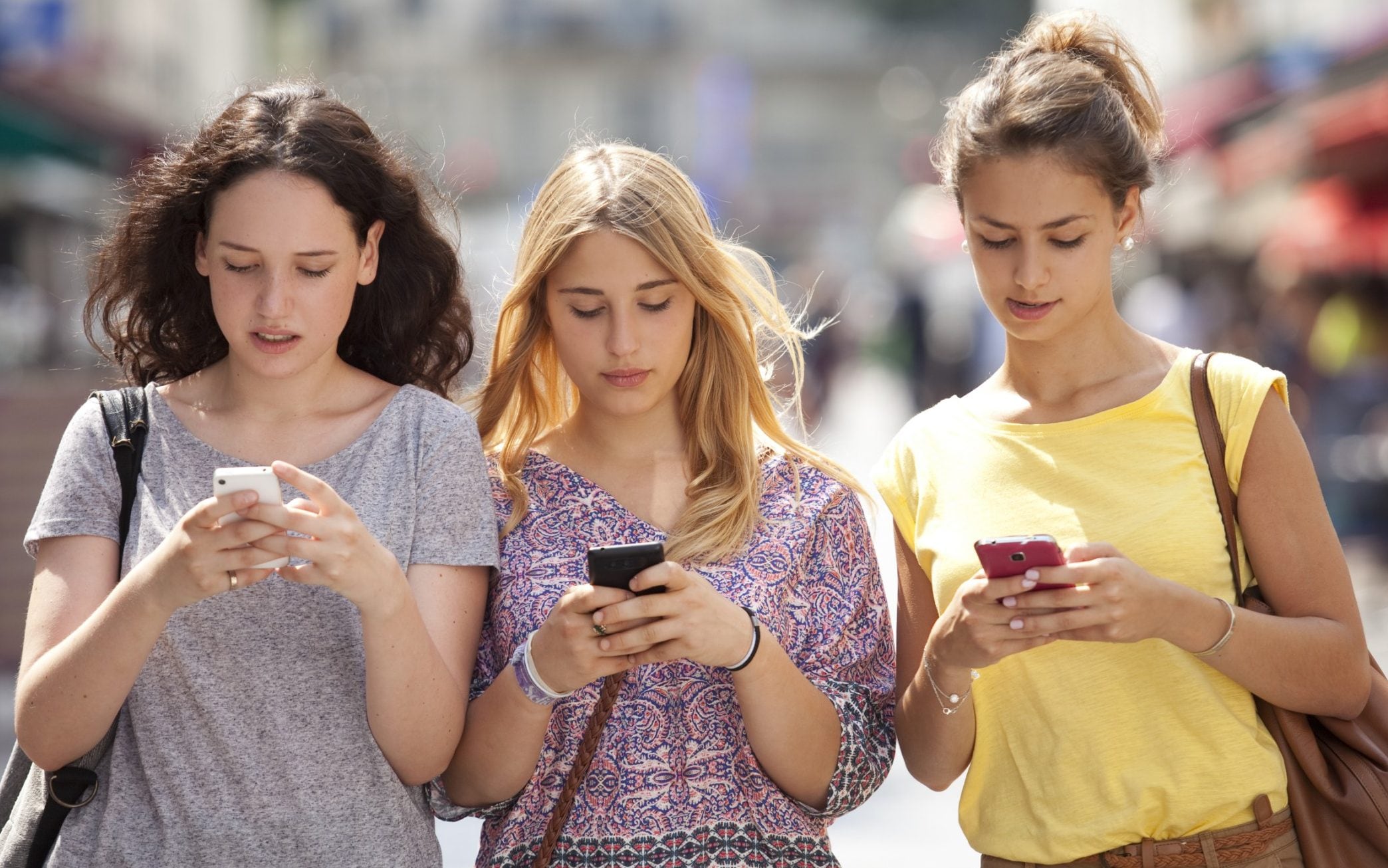 Young people are developing a psychological compulsion to use handheld devices