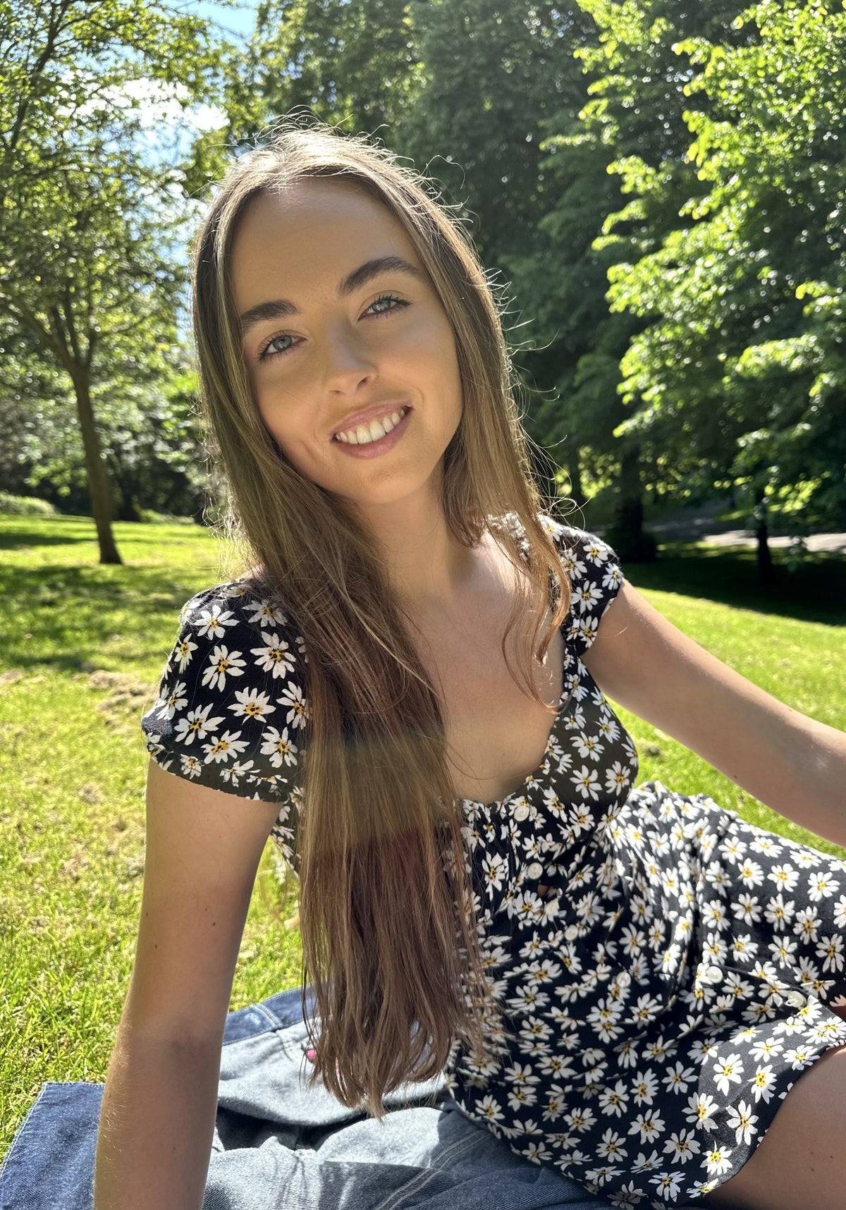 Chloe Keys, 26, found out that she had large uterine fibroids in 2022 (Chloe Keys)