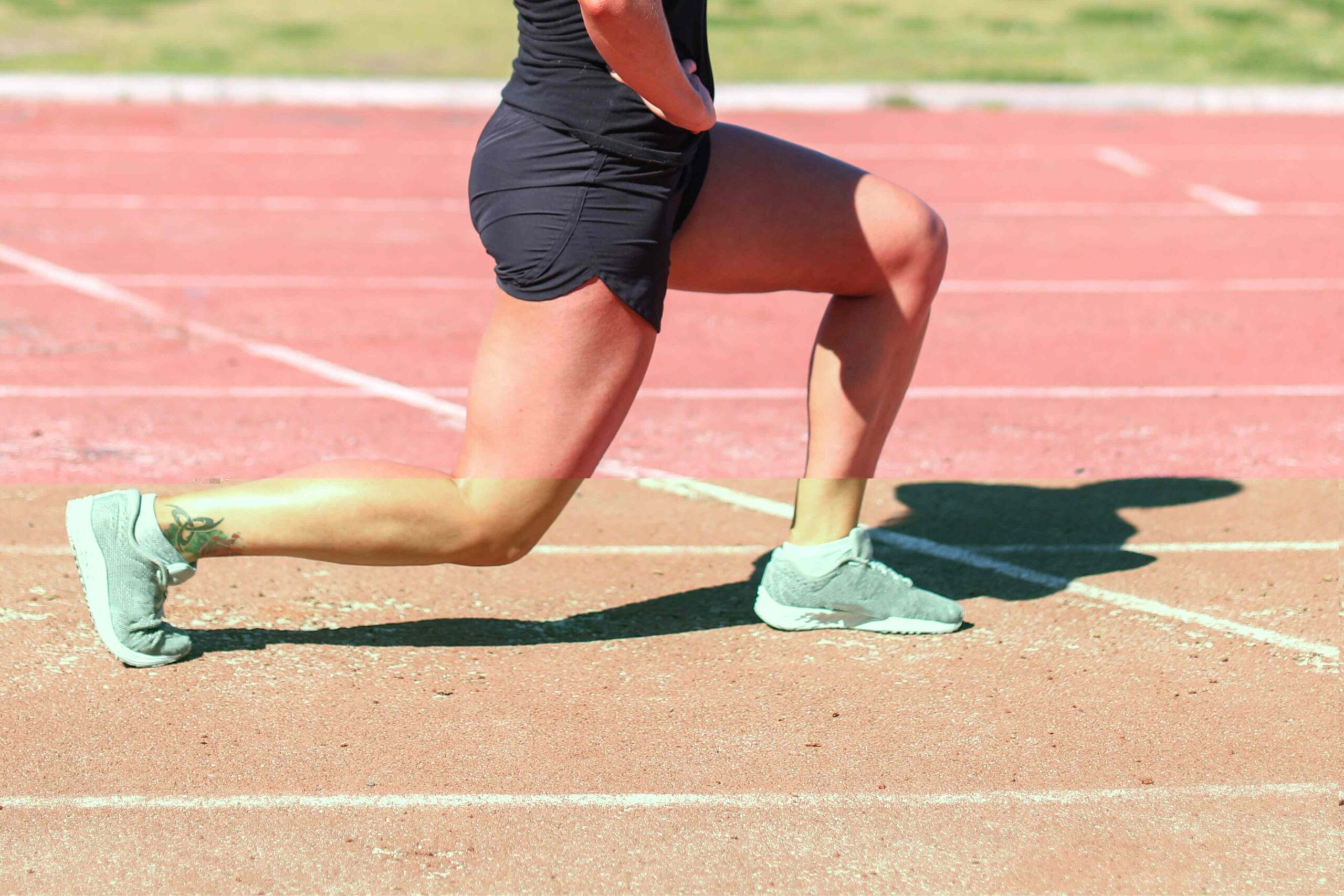 Lunges target your quads and glutes—some of the biggest muscle groups.Credit: Petri Oeschger / Getty Images