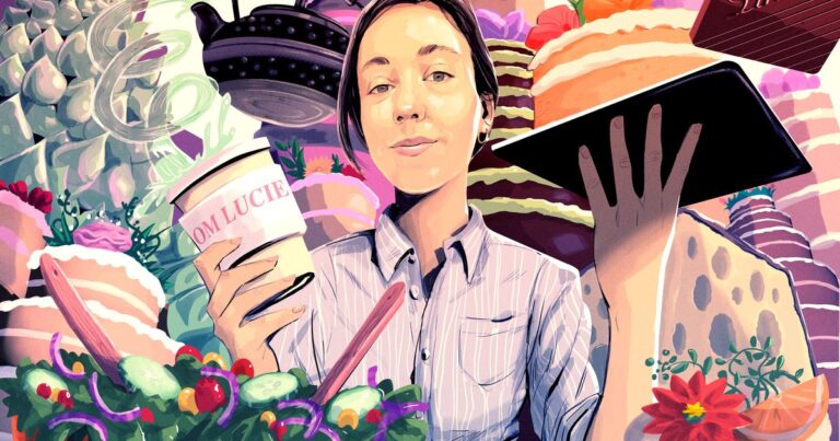 Lucie Franc de Ferriere Drinks Hot Lattes During a Heat Wave Lucie Franc de Ferriere Drinks Hot Lattes During a Heat Wave