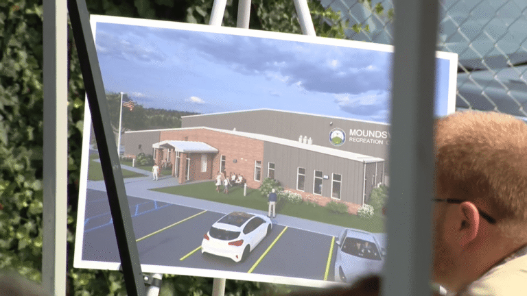 Groundbreaking held for new Moundsville rec center with courts, track and fitness area Groundbreaking held for new Moundsville rec center with courts, track and fitness area