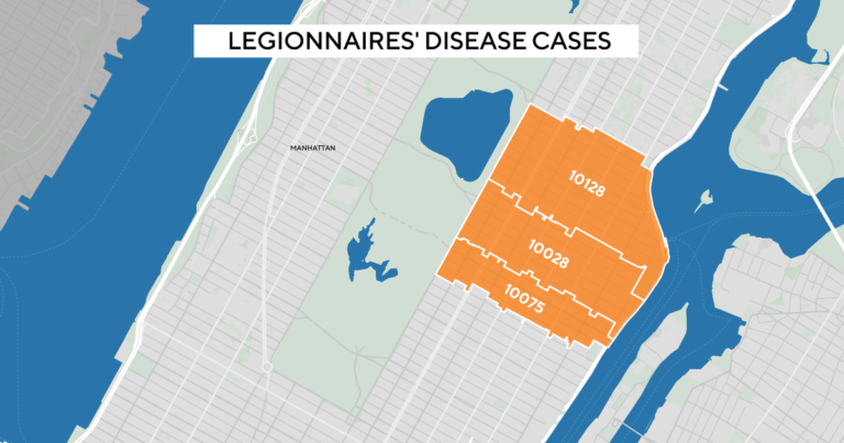 3 dead in Upper East Side Legionnaires' disease cluster, NYC health officials say