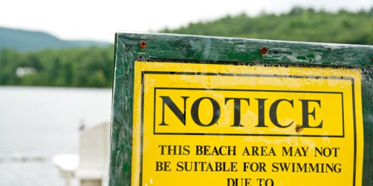 Over a dozen New York City beaches under swimming advisory due to high levels of bacteria found in human waste Over a dozen New York City beaches under swimming advisory due to high levels of bacteria found in human waste