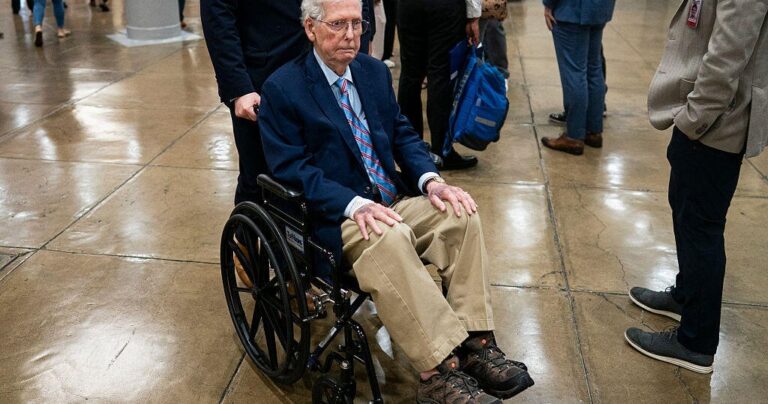Kentucky Gov. Andy Beshear requests update on Mitch McConnell’s health Kentucky Gov. Andy Beshear requests update on Mitch McConnell's health