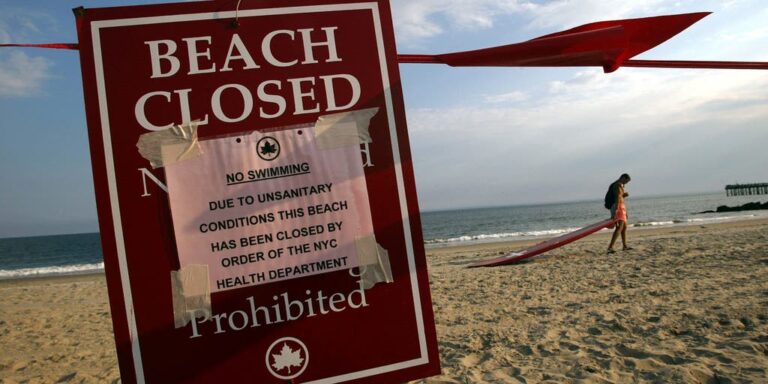 Dangerous bacteria contamination levels trigger urgent health warnings at popular beaches from coast to coast