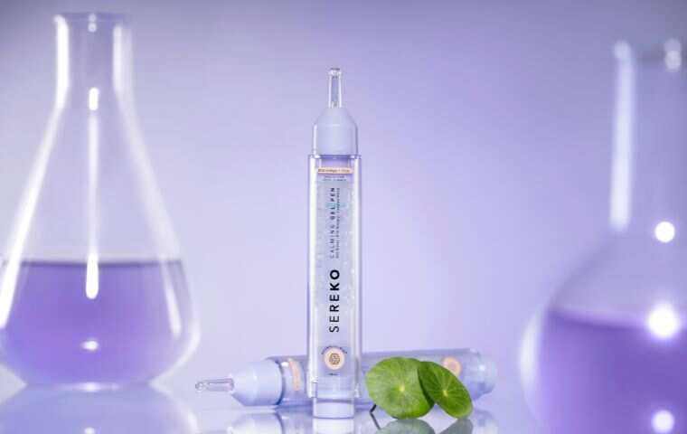 SEREKO Calming Gel Pen for under-eye de-puffing, acne spot care, and everyday stress relief.