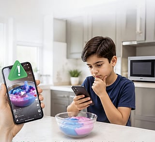 Dubai Police warn parents and children against a dangerous viral slime trend.