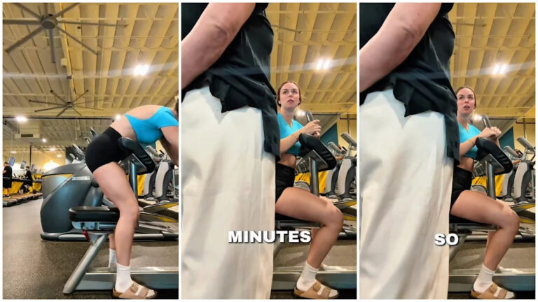 ‘I’ve Been Watching You’: Viral Video Shows Woman Asking Gym-Goer To Stop Workout So She Can Use Machine ‘I’ve Been Watching You’: Viral Video Shows Woman Asking Gym-Goer To Stop Workout So She Can Use Machine