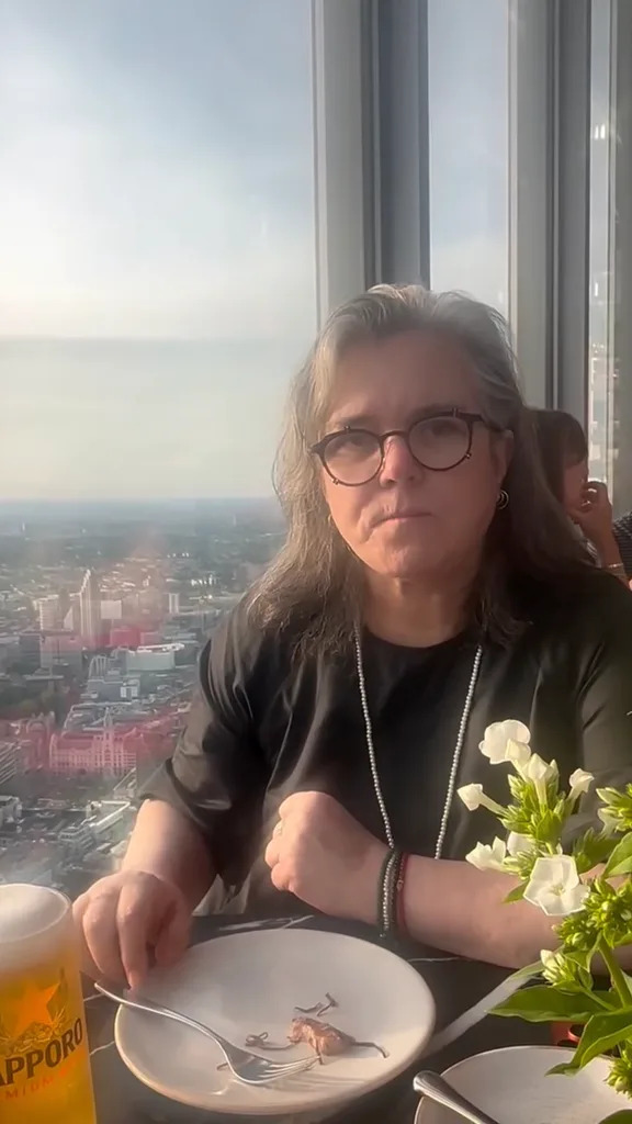 rosie o'donnell eating