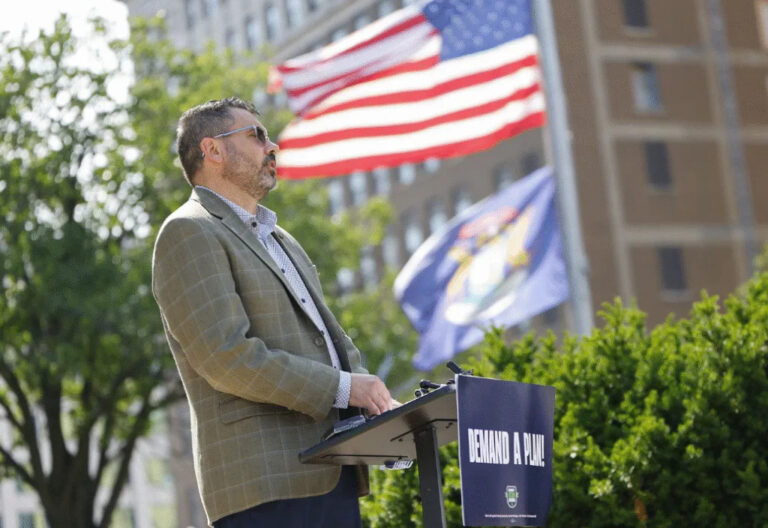Signatures submitted for Lansing ballot proposal on healthcare access, one of 6 in the state Signatures submitted for Lansing ballot proposal on healthcare access, one of 6 in the state
