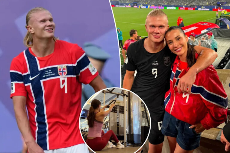 Erling Haaland’s GF Isabel shows off perfect form in stunning pink gym outfit Erling Haaland’s GF Isabel shows off perfect form in stunning pink gym outfit