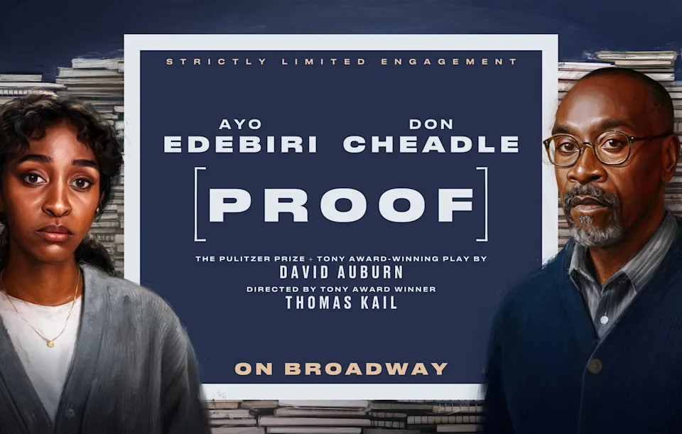 A poster for 'Proof' on BroadwayCredit: Alexis Frankin/ Proof on Broadway