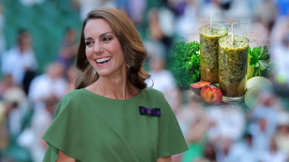 The princess is said to typically drinks nutrient-rich morning smoothies containing kale.MEGA