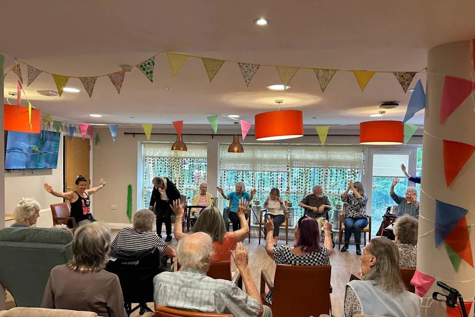 Residents at Avonbourne Care Centre in Salisbury enjoyed a heartwarming day of friendship, conversation and laughter as they welcomed students from Godolphin School for a special intergenerational visit. (Image: The Orders of St John Care Trust)