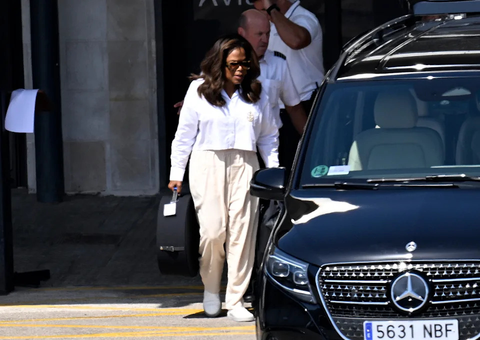 Oprah Winfrey Mallorca European vacation