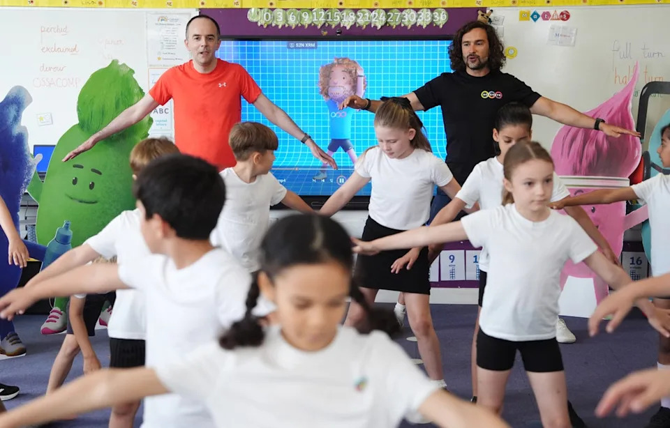 The Activate series are only five minutes long - making them good for getting a small amount of movement into a young child's day. (PA)