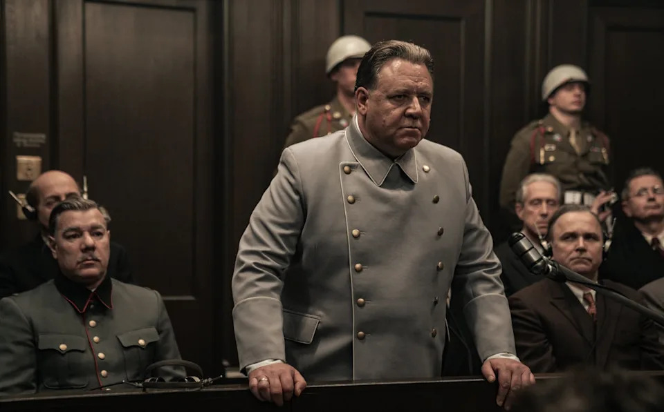 Crowe maintained the extra weight so he could portray Nazi leader Hermann Göring at his 'most pompous' (Sky TV/ Scott Garfield. All Rights Reserved)