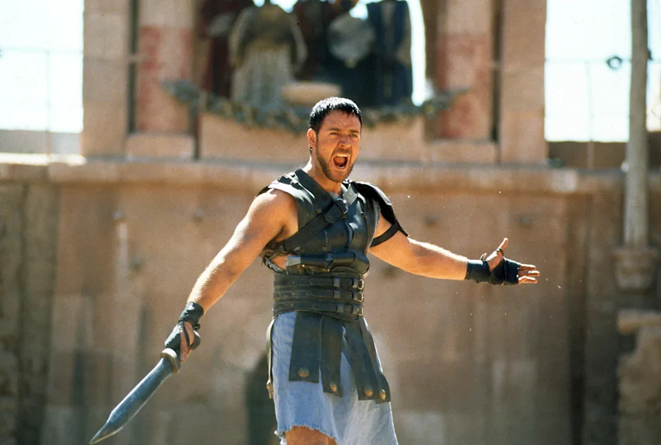 Russell Crowe has won multiple awards, including an Academy Award for Best Actor for his portrayal of Maximus in the 2001-film "Gladiator". / Archive Photos / Getty Images