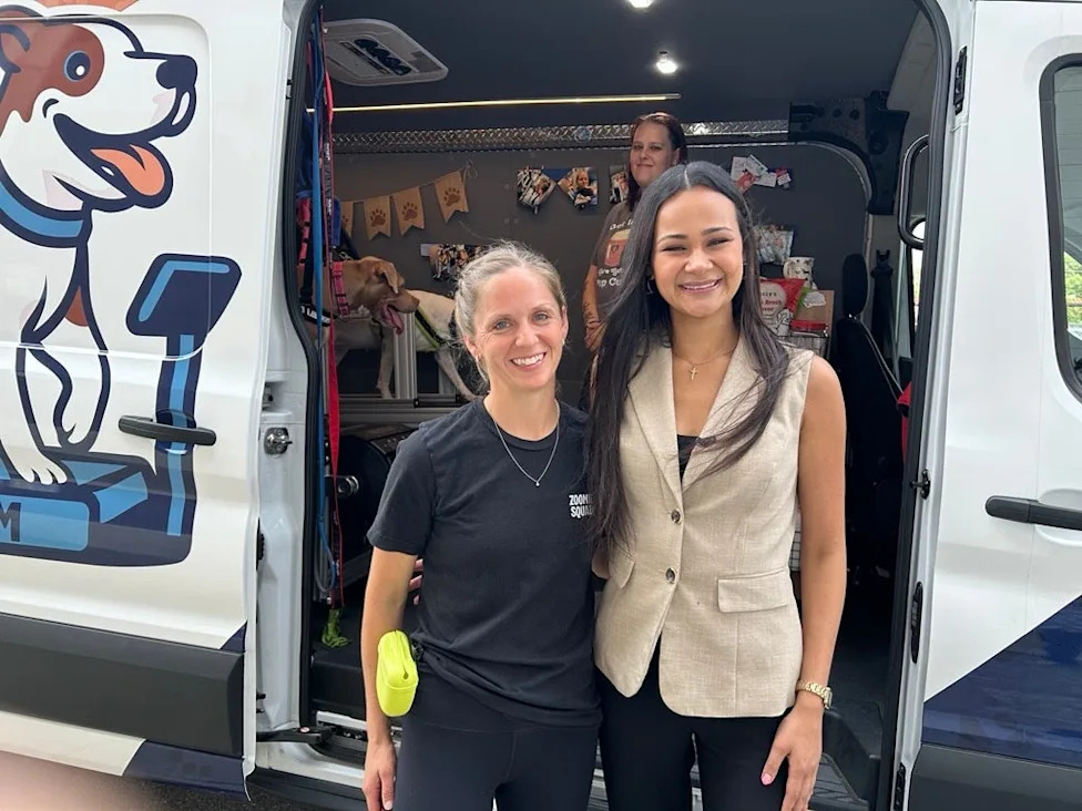 Hamilton County sees new mobile dog gym with climate-controlled slatmills