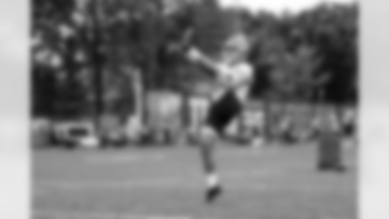 Punter Corey Bojorquez (13) during practice at CrossCountry Mortgage Campus on September 4, 2025.