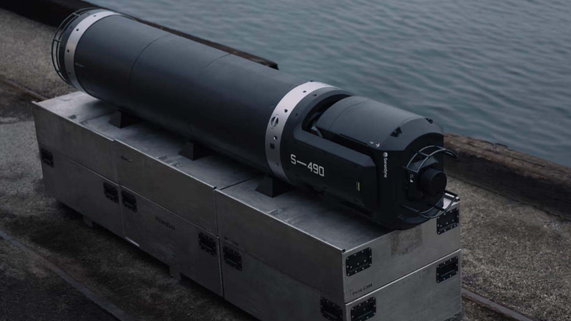 Sea Sphere deployable sonar system.