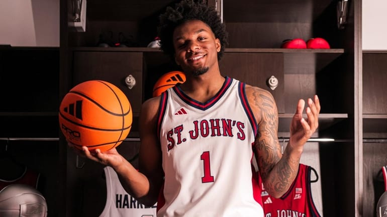 St. John's guard Avery Brown.