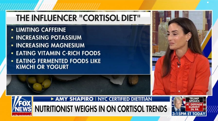 Health influencers promote cortisol reduction tips