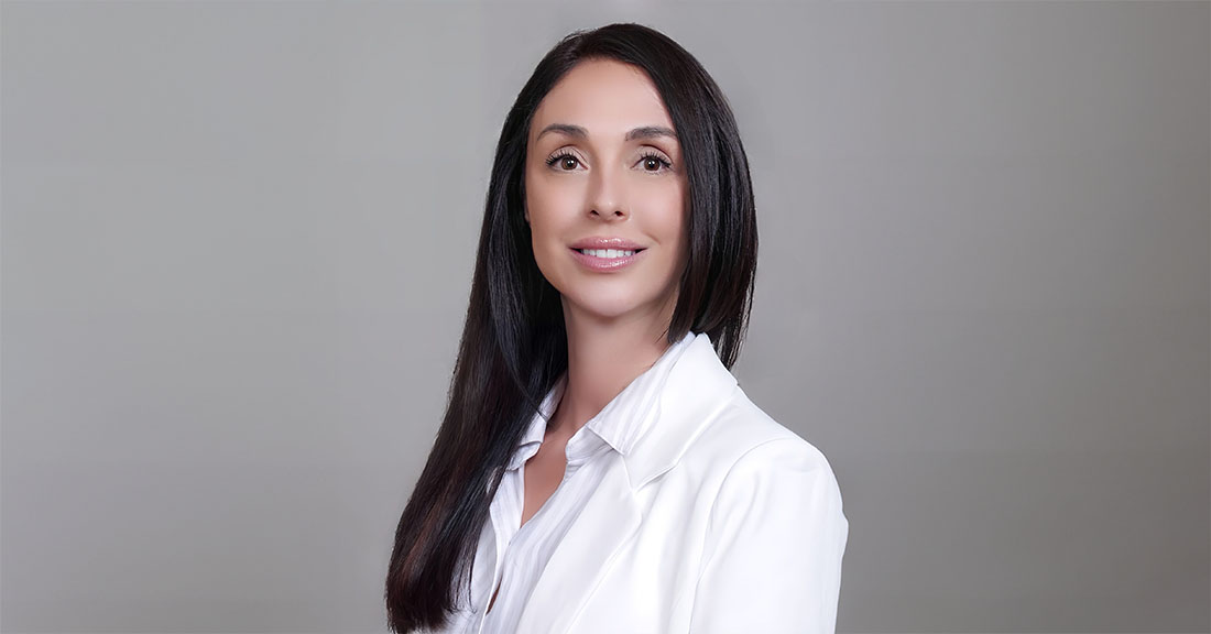 University of Miami Miller School of Medicine's Deidre O'Shea, in white collared shirt