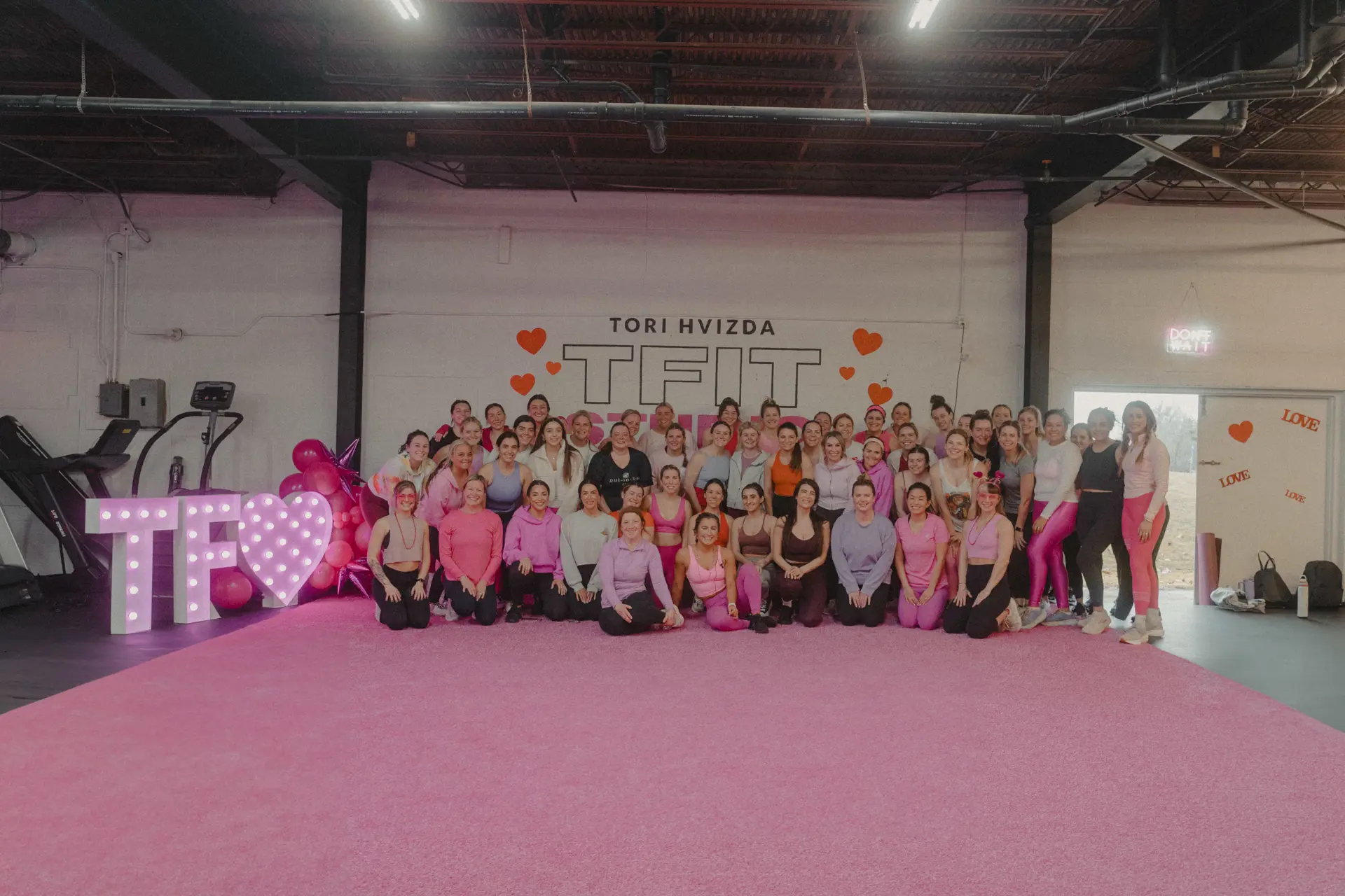 Women in gym