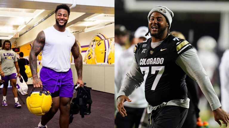 Jordan Seaton's Body Transformation At LSU Presents A Stark Contrast To His Weight Loss At Colorado