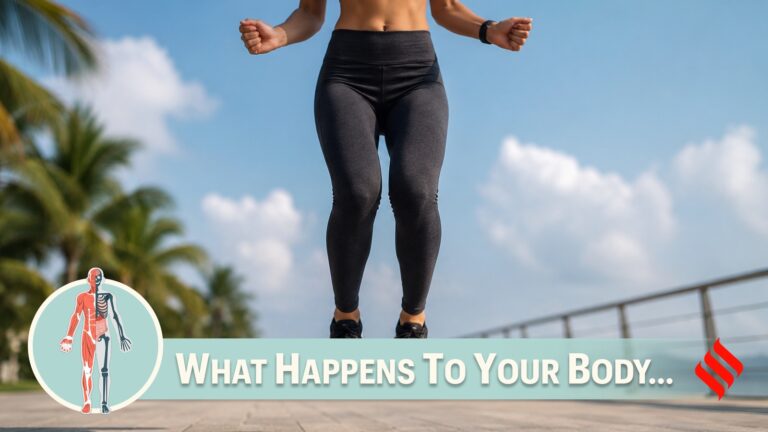 This is what happens to the body if you do 100 jumps daily for 100 days This is what happens to the body if you do 100 jumps daily for 100 days