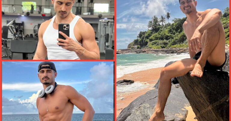 Luis Suarez is a Brazilian fitness guru who never skimps on having a good time… or taking a thirst trap! Luis Suarez is a Brazilian fitness guru who never skimps on having a good time... or taking a thirst trap!