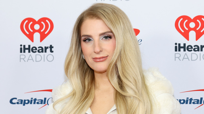 Meghan Trainor posing