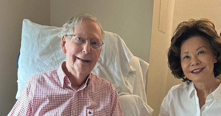 Sen. Mitch McConnell says he was “briefly unconscious,” had pneumonia in latest health update Sen. Mitch McConnell says he was "briefly unconscious," had pneumonia in latest health update