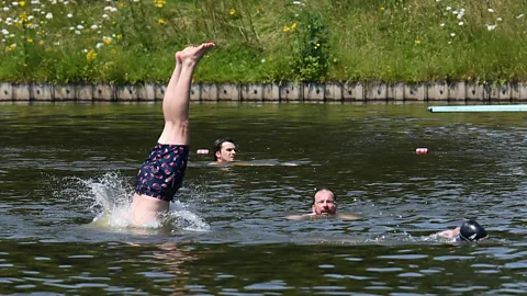 Getty Images With the right precautions, it's possible to lower your risk of becoming unwell from wild swimming (Credit: Getty Images)