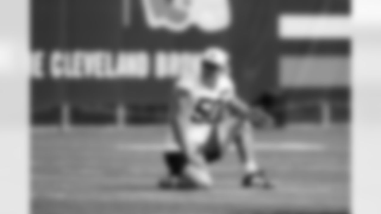 Long snapper Rex Sunahara (50) during Day 2 of Training Camp at CrossCountry Mortgage Campus on July 24, 2025.