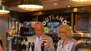 King Charles ‘drowns sorrows’ with pint after England World Cup defeat